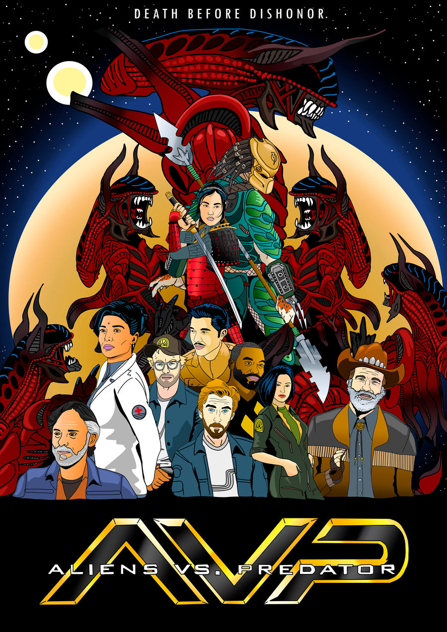 ALIENS VS PREDADOR !! by octopusdesenhos on DeviantArt