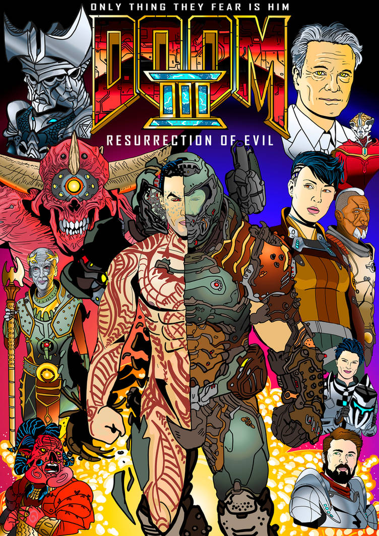 Doom 3 Roe Doom 3: Resurrection of Evil cover by Jarol-Tilap on DeviantArt