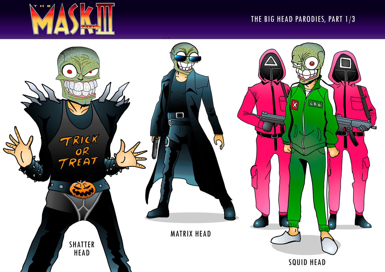 The Big Head Parodies, Part 1/3 by Jarol-Tilap on DeviantArt