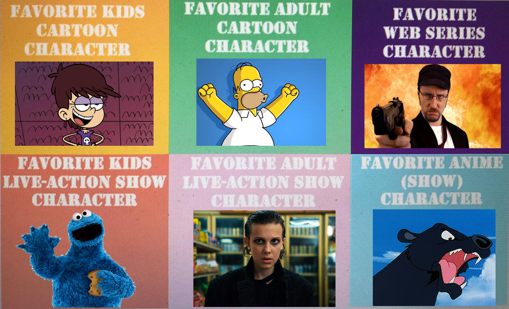 My Favorite Show Characters By Type By Ezmanify On Deviantart My Favorite Show Characters By Type By Ezmanify On Deviantart