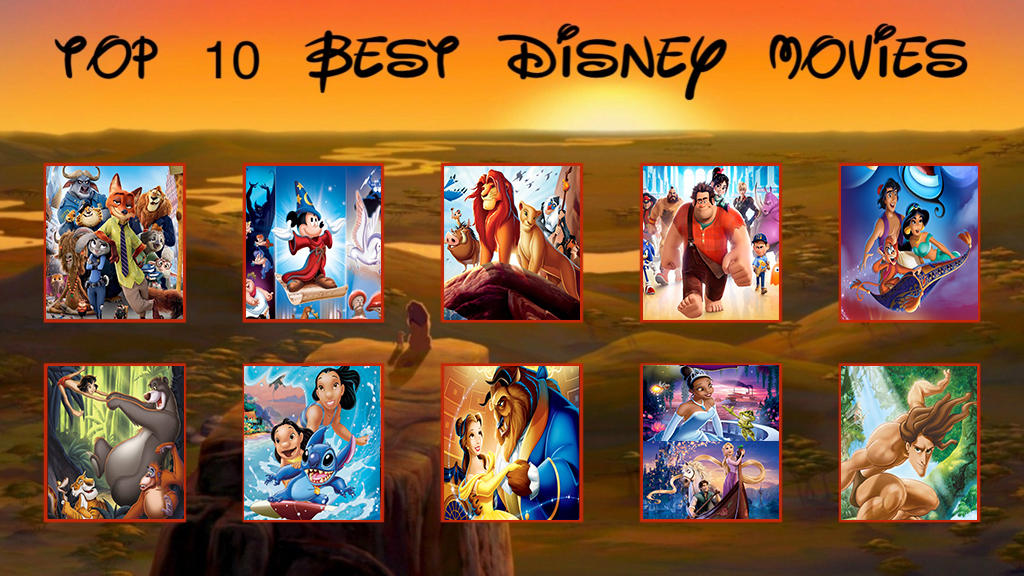 My Top 10 Favorite Walt Disney Animated Movies by Ezmanify on DeviantArt My Top 10 Favorite Walt Disney Animated Movies by Ezmanify on DeviantArt