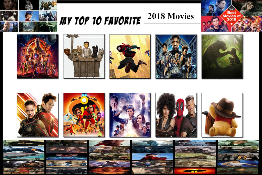 My Top 10 Favorite Movies of 2018 by Ezmanify on DeviantArt
