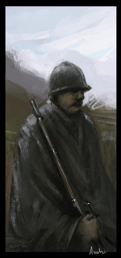 Ww1 Deviantart WW1 soldier by Asahisuperdry on DeviantArt