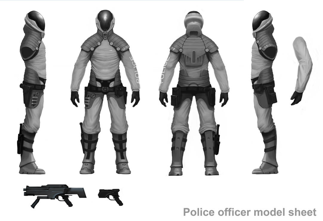 Police -MODEL SHEET- by Asahisuperdry on DeviantArt