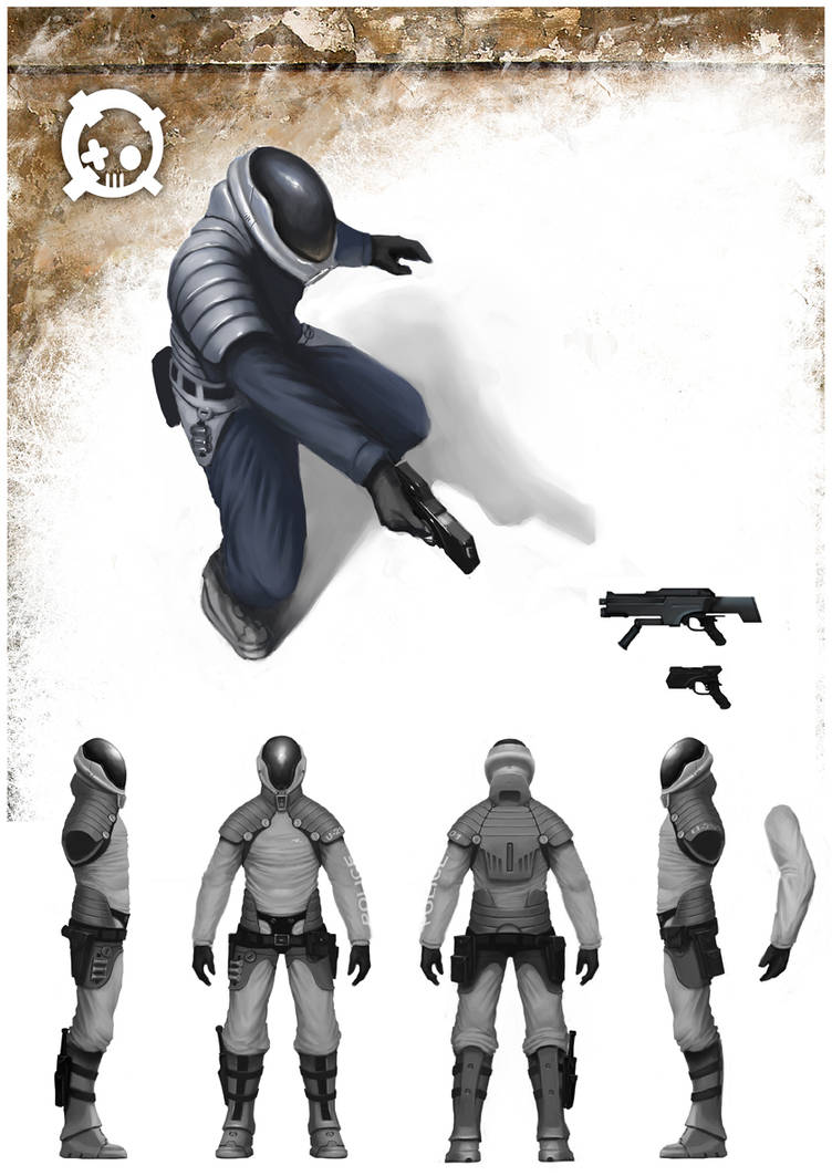Police and model sheet by Asahisuperdry on DeviantArt