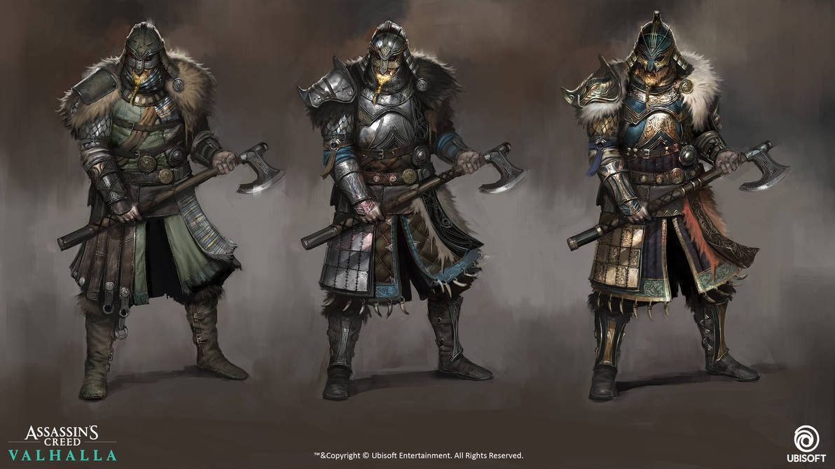Assassins Creed Valhalla Steamprofile Artwork by RiinaTTI on DeviantArt