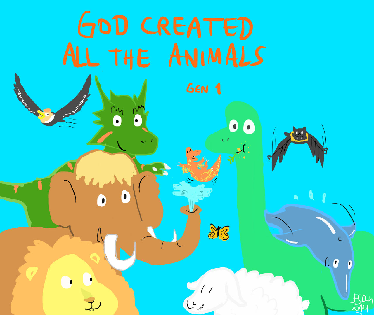 God created all the animals by SandovART on DeviantArt