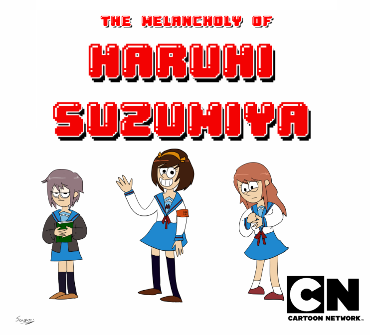Calarts Haruhi Suzumiya reboot series by SandovART on DeviantArt