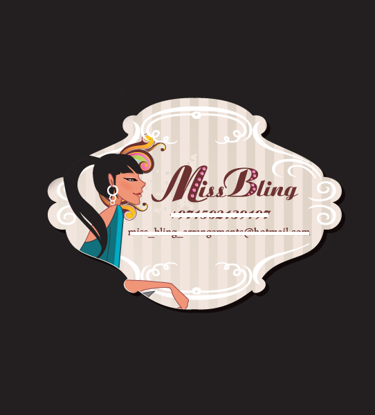 Miss Bling Business Card