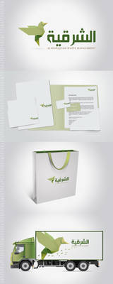 Al SharQiyah Waste Managment IDENTITY Design