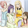 Sleepover collab with Charu