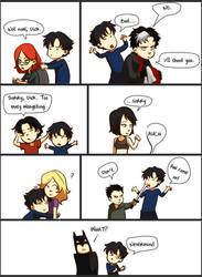 Dick Grayson wants a hug by gabzillaz