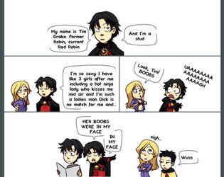 Tim Drake is a stud by gabzillaz