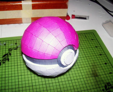 Pokeball Papercraft