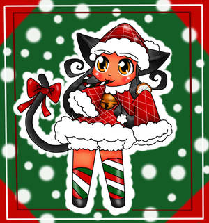 Merry Christmas Chesire-kitty-kat