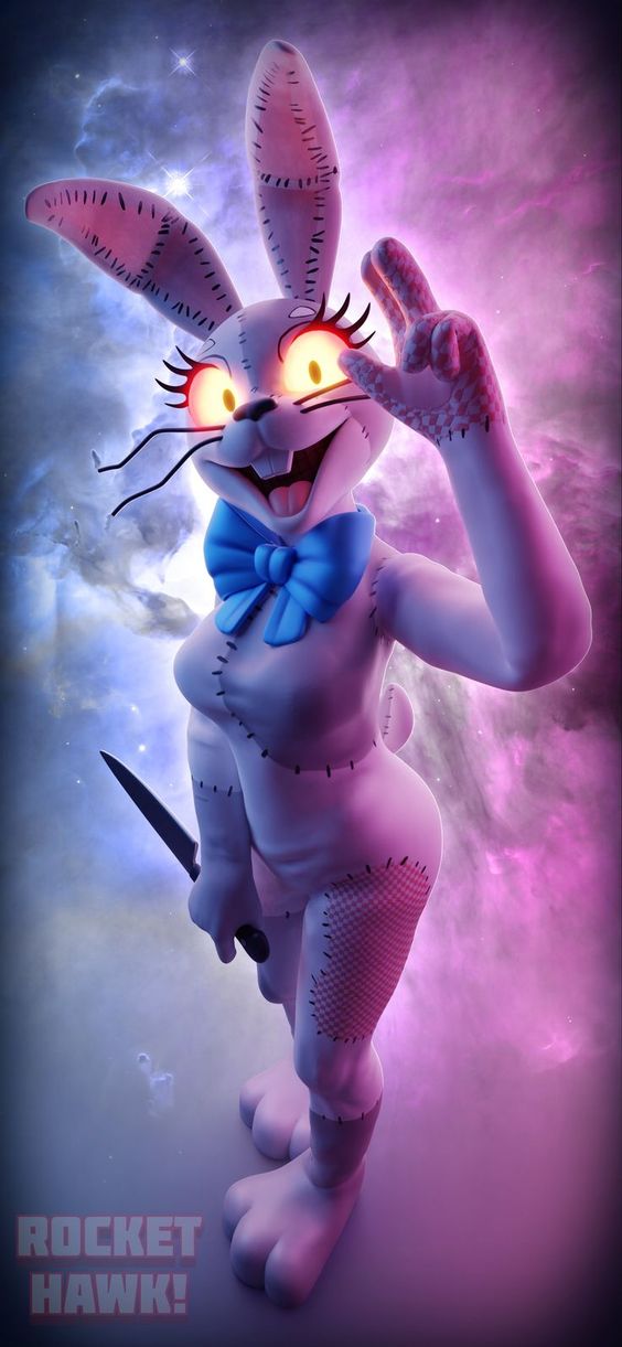 Vanny Pink Rabbit Vanny the rabbit by Adrian3445 on DeviantArt