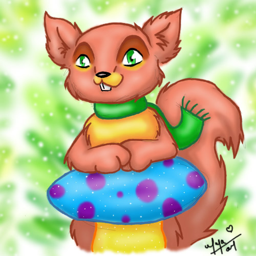 Cute Squirrel by vervex