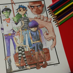 Gorillaz Fanart