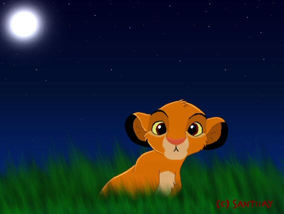 Chibi-ish Simba by santiiay on DeviantArt