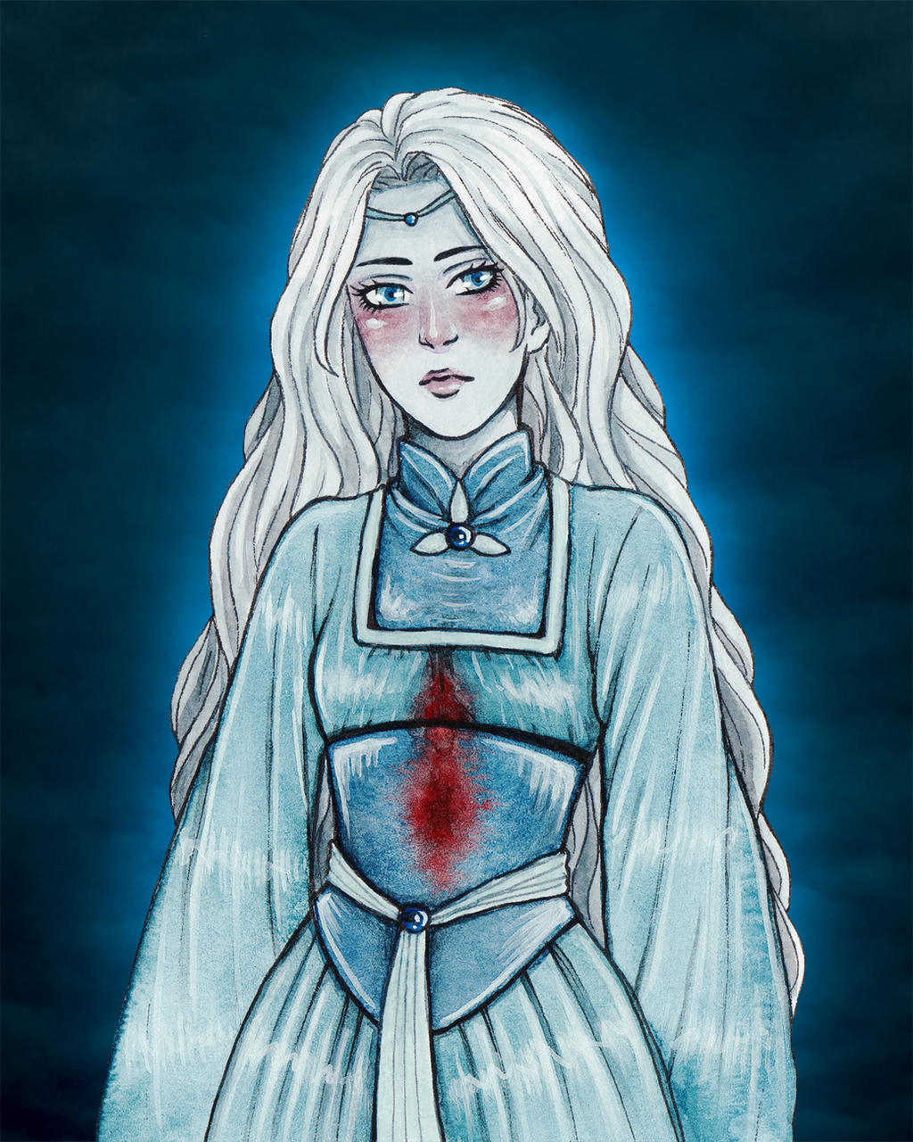 Lady Raveclaw Helena Ravenclaw ~The Grey Lady~ by Clef-en-Or on DeviantArt