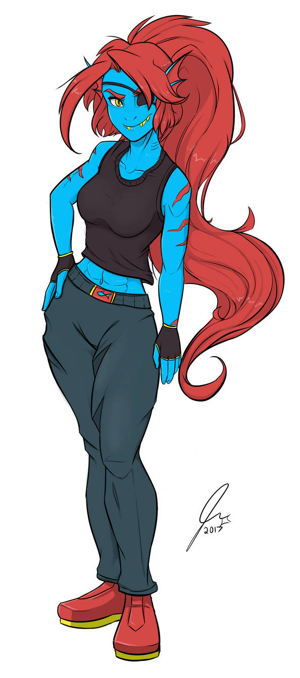 Undyne by BalderdashDesigns on DeviantArt