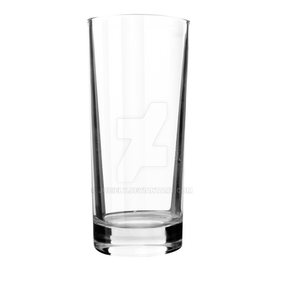 Transparent glass outlet cup