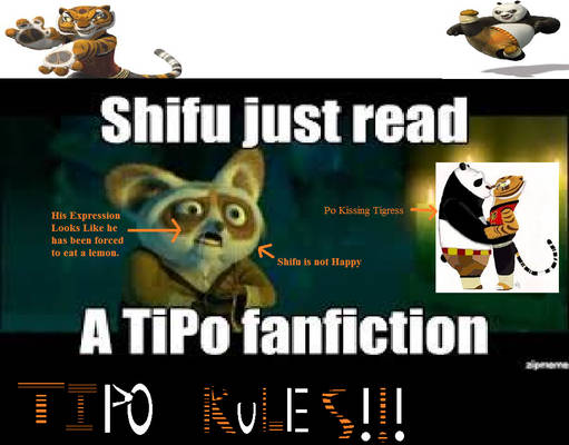 Shi reading a TiPo fanfiction
