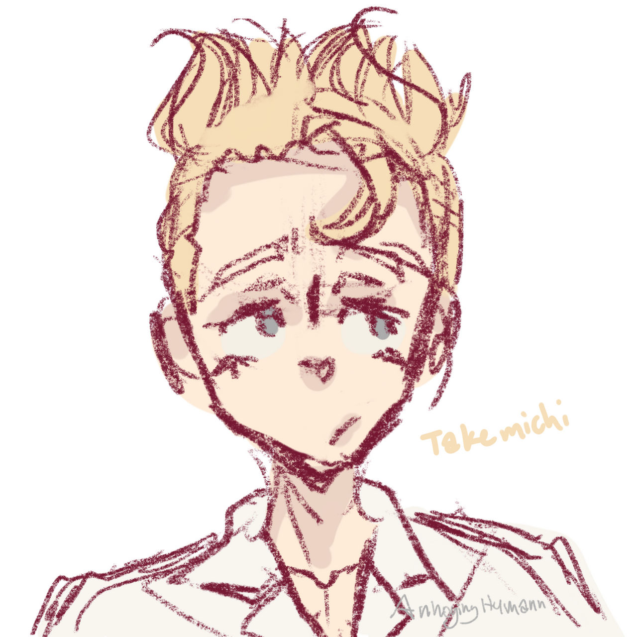 Takemichi Sketch By AnnoyingHumann On DeviantArt takemichi-sketch-by-annoyinghumann-on-deviantart