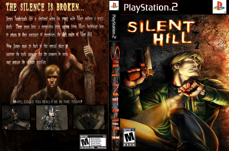 Silent Hill 2 ps2 box art by g218 on DeviantArt