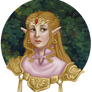 LoZ: Princess Zelda portrait (OoT)