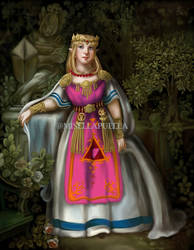 LoZ: Princess Zelda portrait (Link to the Past)