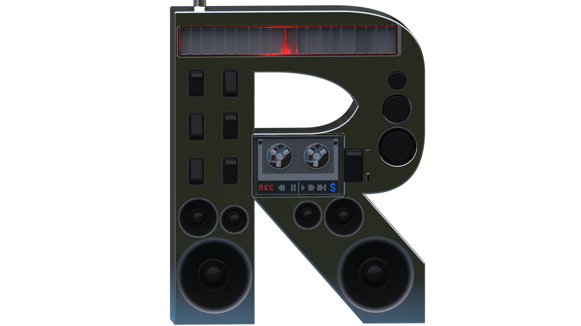 R radio by PsyFiArt on DeviantArt