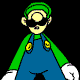 Luigi shocked