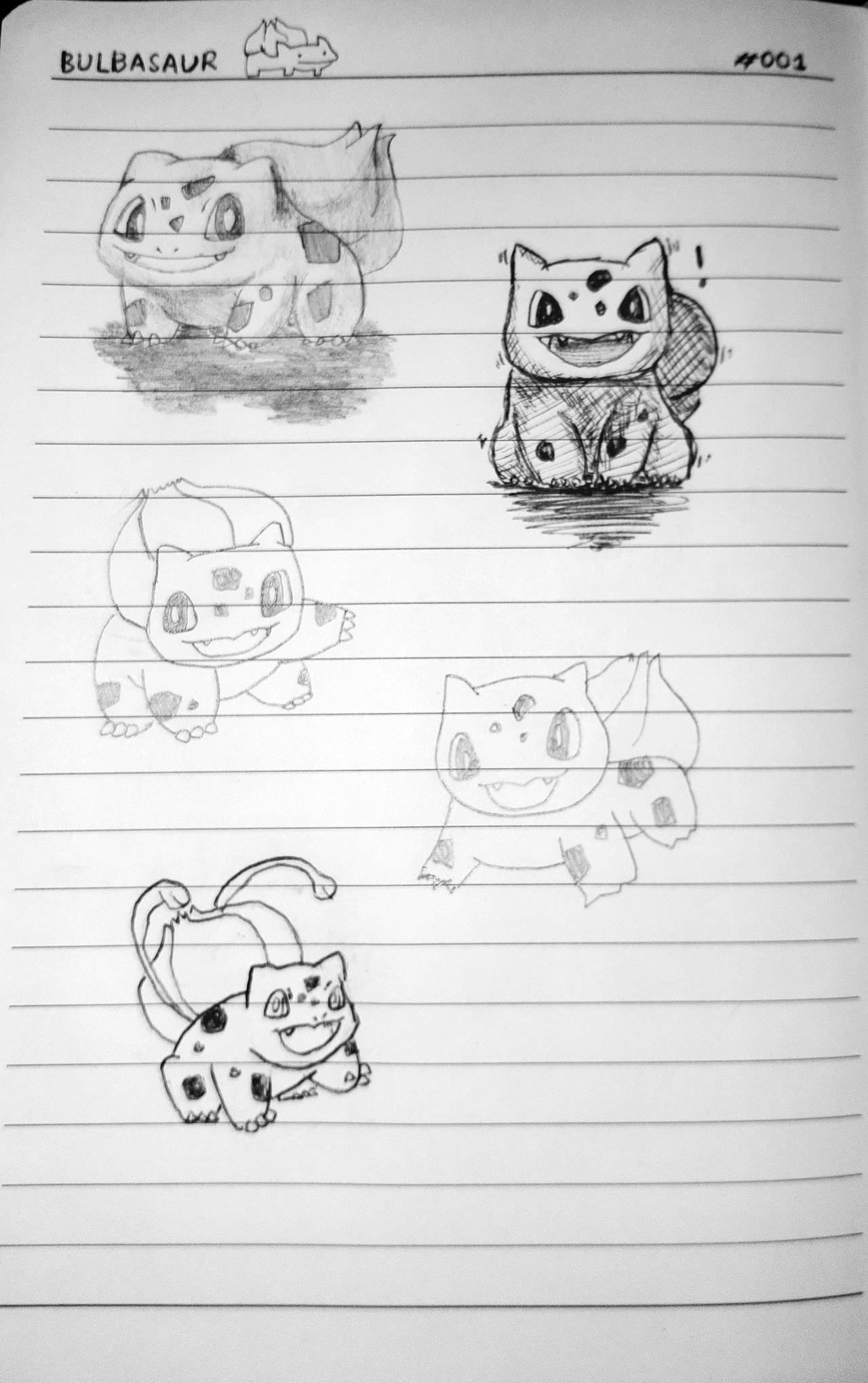 Bulbasaur Written 1 - Bulbasaur by JameH125 on DeviantArt