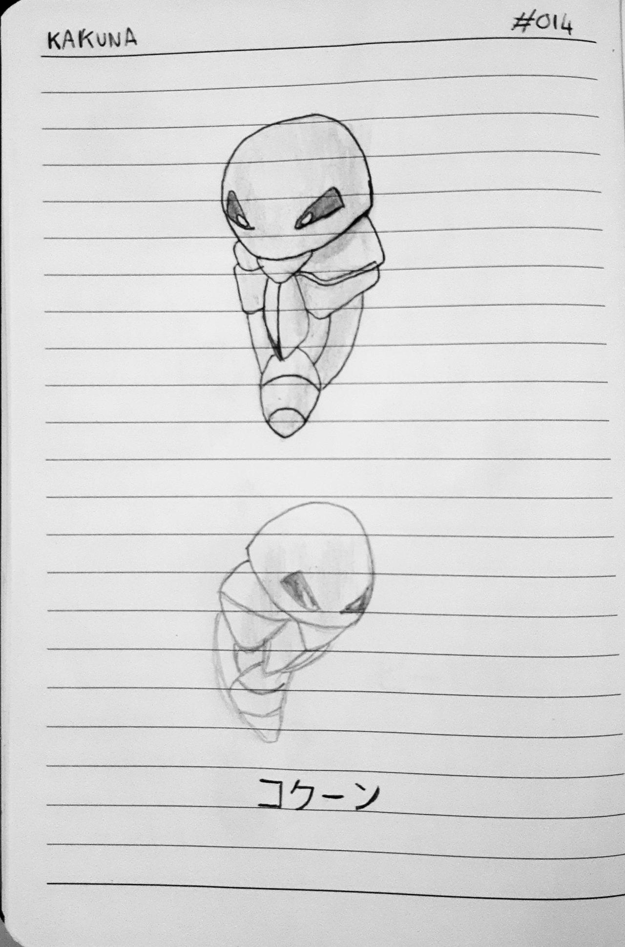 14 Kakuna by JameH125 on DeviantArt