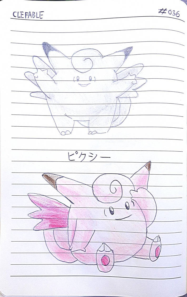 36 - Clefable by JameH125 on DeviantArt