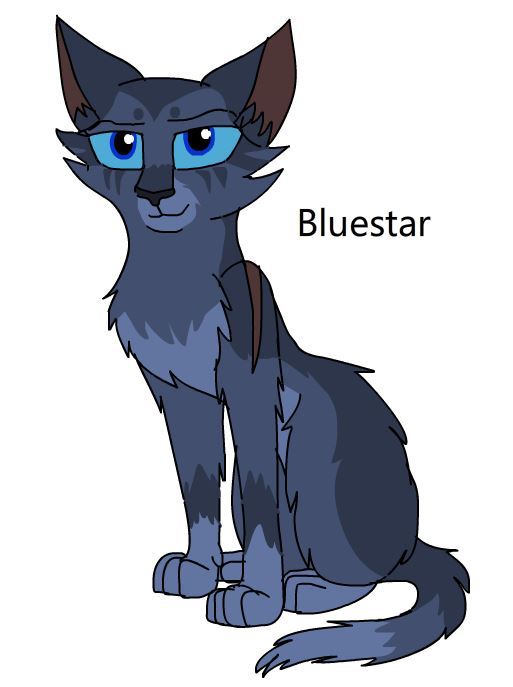 Warriors Design #58: Bluestar by theDawnmist on DeviantArt