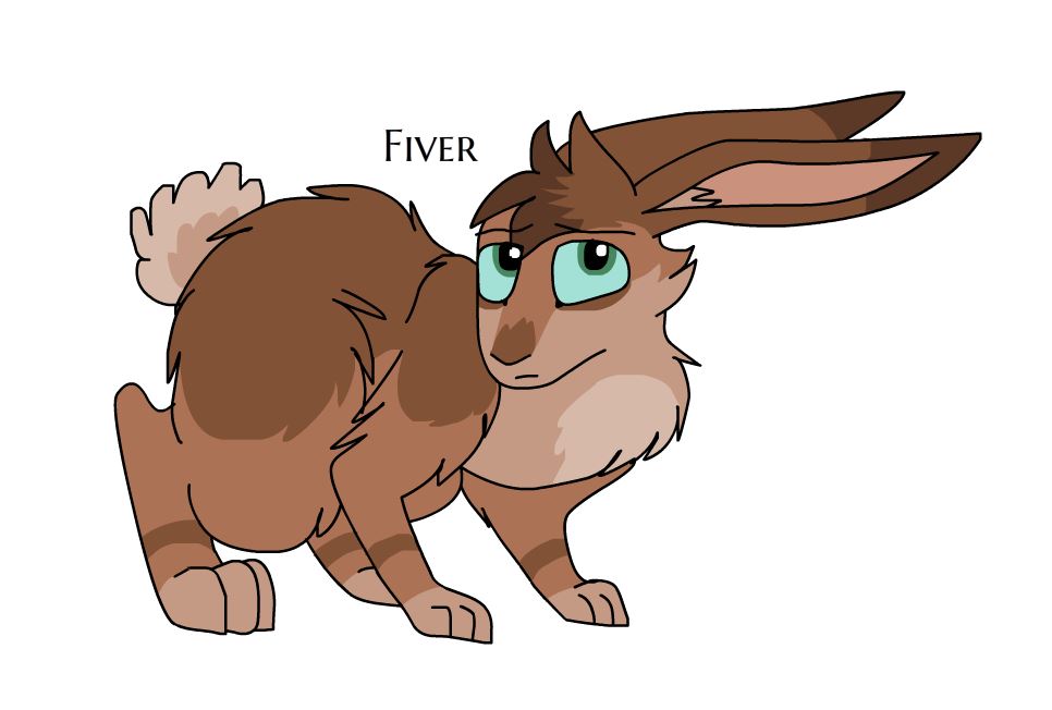 Watership Down design: Fiver by theDawnmist on DeviantArt
