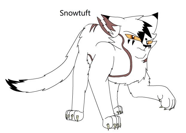 Snowfur [Warrior - Cats] by ~Akatsu -- Fur Affinity [dot] net