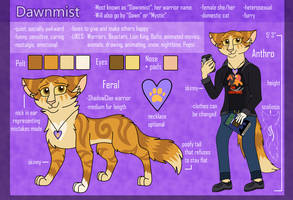 Dawnmist Reference Sheet (2021)