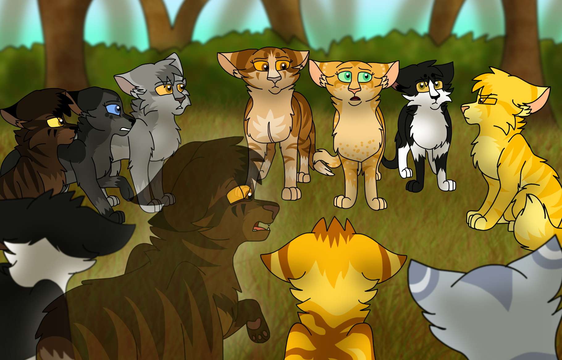 more randomly generated warrior cats! got the idea from _krimmins_