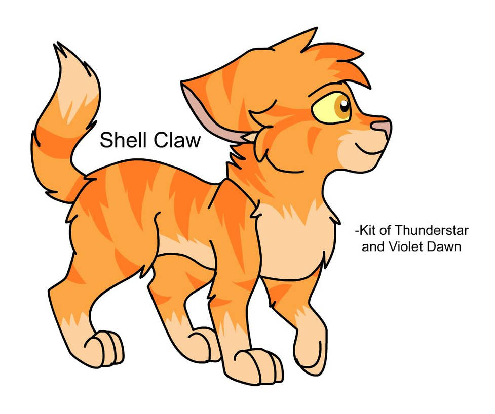 Warriors Design #1330: Shell Claw by theDawnmist on DeviantArt
