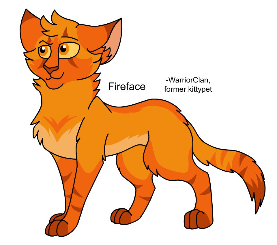 Fireface Sticker Warriors Design #1394: Fireface by theDawnmist on DeviantArt