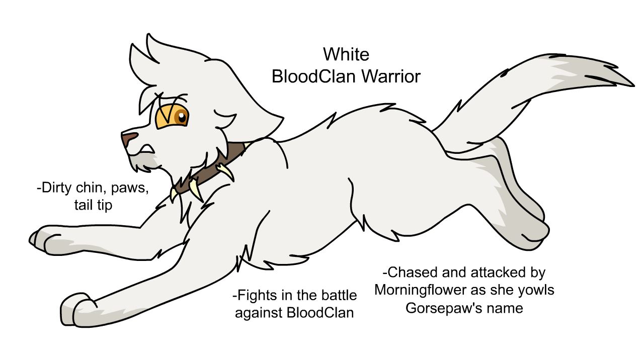 According to the Warriors Wiki: Bloodclan cats 