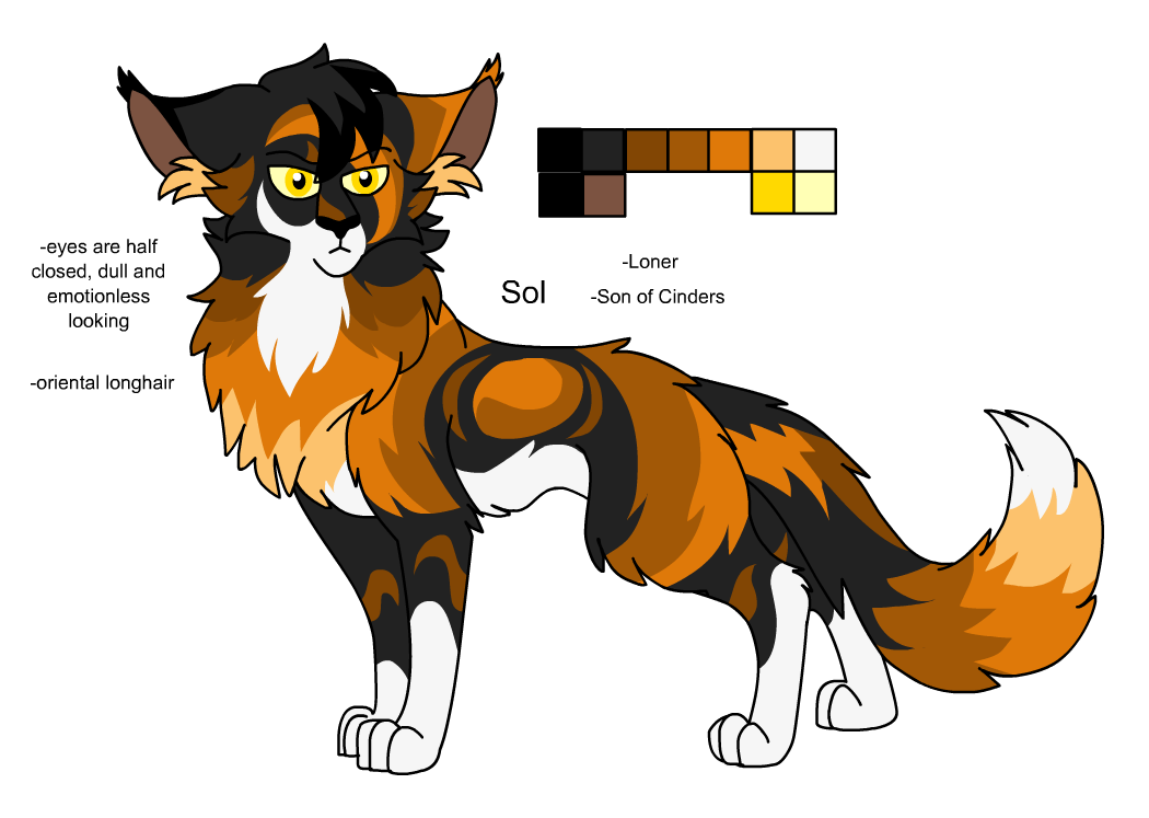 Warrior cats character designs by eighthsun -- Fur Affinity [dot] net