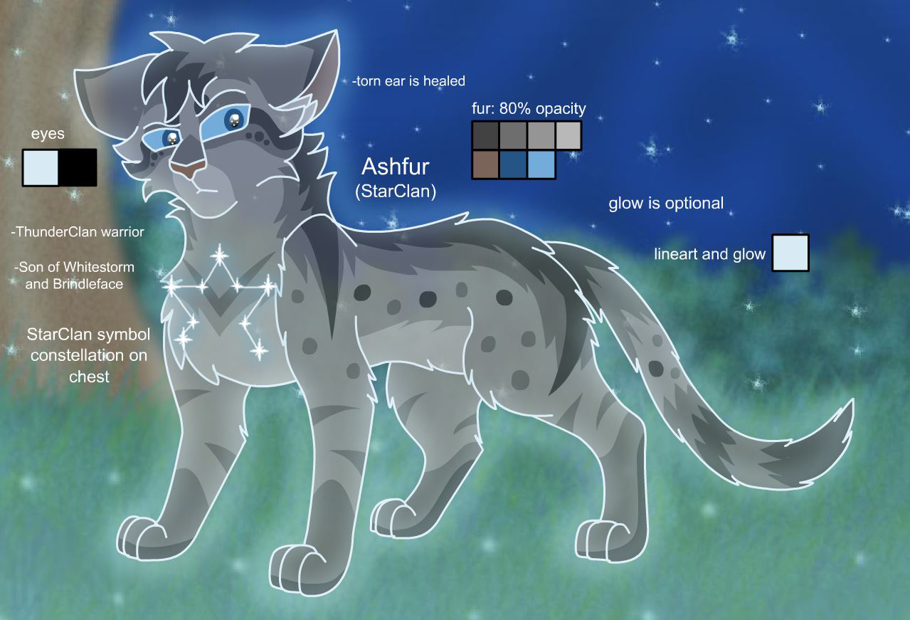 Ashfur by flash-the-artist  Warrior cat drawings, Warrior cats, Warrior cat