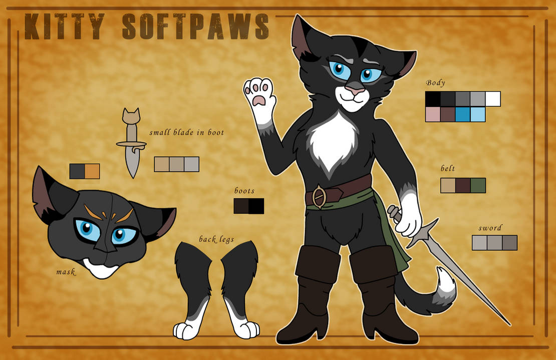 Kitty Softpaws Design by theDawnmist on DeviantArt