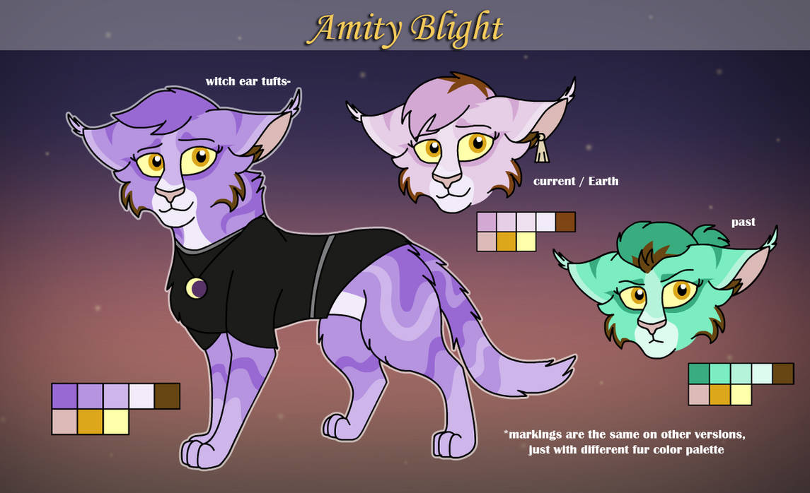 Amity Color Scheme Owl House Catified: Amity by theDawnmist on DeviantArt