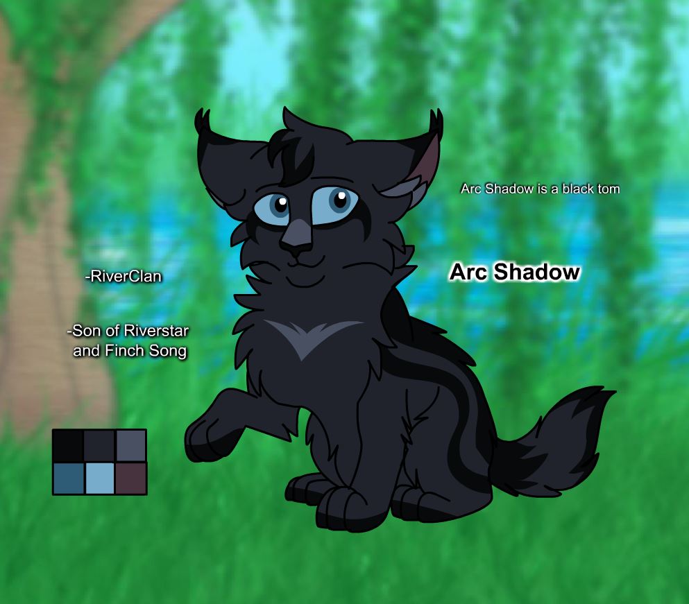 Warriors Rockshade Warriors Design: Arc Shadow by theDawnmist on DeviantArt