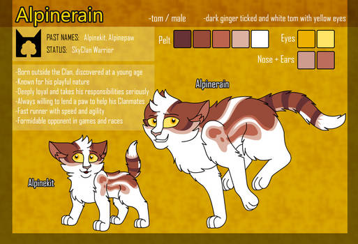 Alpinerain Reference Sheet Commission